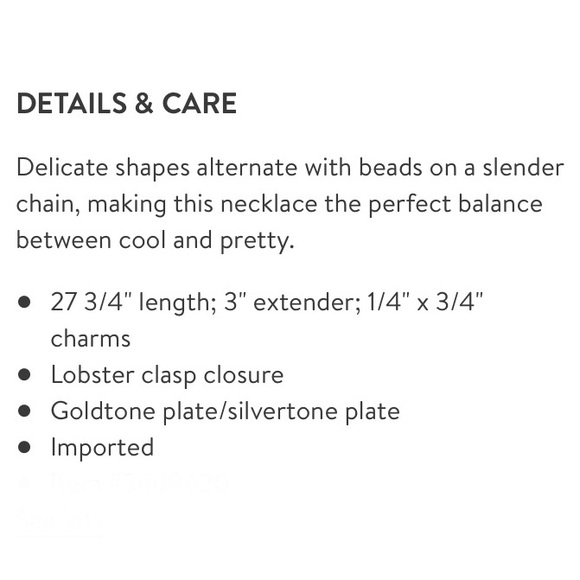 Madewell Shapemix Gold-tone Chain Necklace - Picture 4 of 4